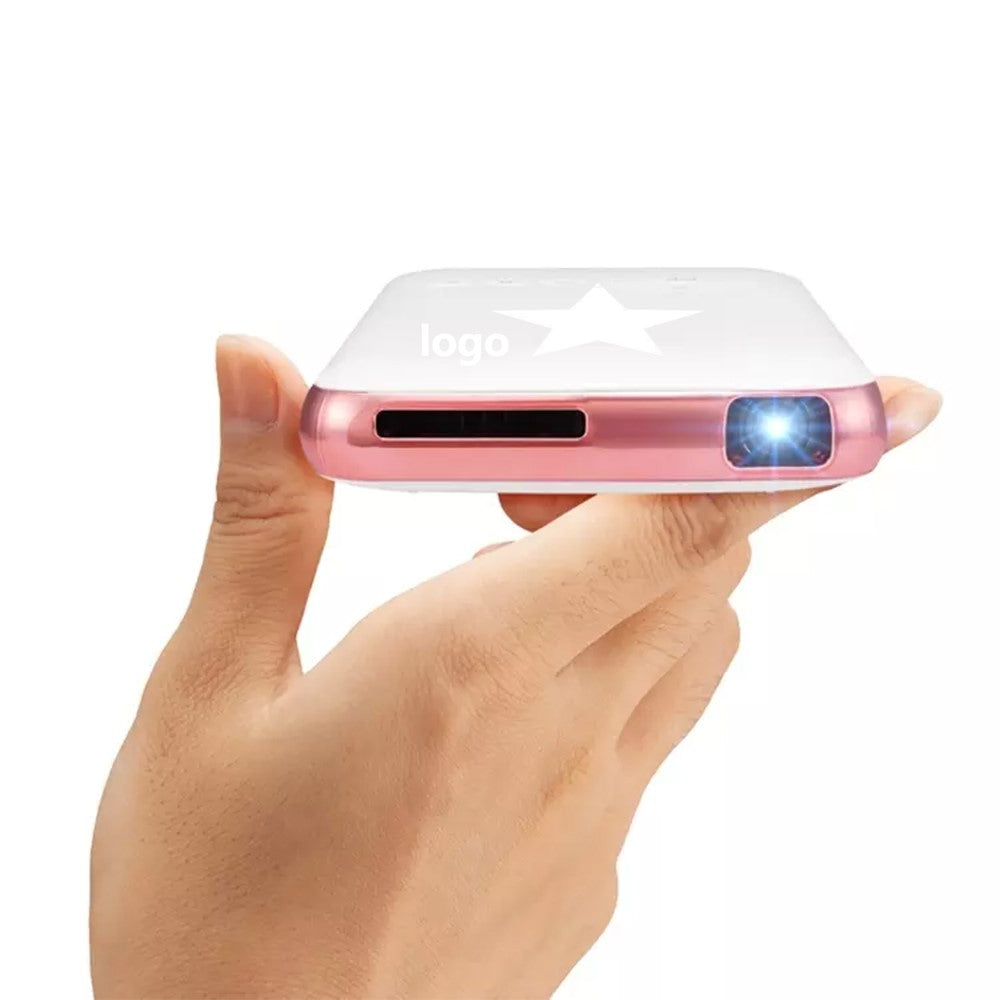 HOTACK D047A Portable Wireless Projector Mini Home Theater Projector with Bluetooth-compatible WiFi Functions Support 32GTF Card