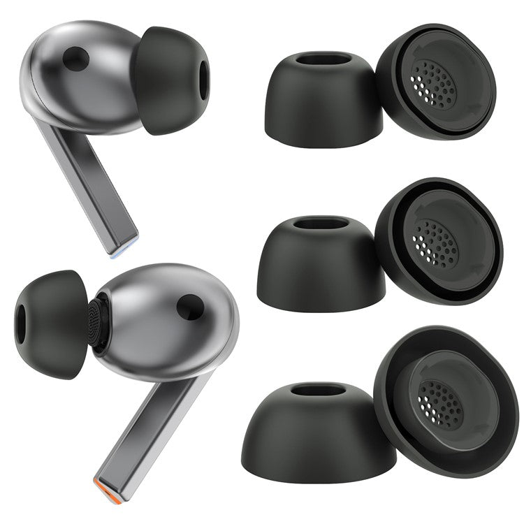 AHASTYLE WG173 For Samsung Galaxy Buds3 Pro Replacement Eartips 3 Pairs L / M / S Silicone Bluetooth-compatible Earbuds Tips - TechGearPal