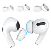 AHASTYLE WG86 3 Pairs for Apple AirPods Pro 2 / AirPods Pro Silicone Caps Earbuds Ear Tips In-Ear Earphone Covers Replacement, Size: S+M+L - TechGearPal