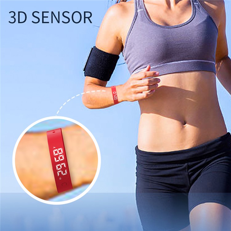 W5SV Smart Bracelet with Vibrating Alarm, Sleep Monitoring Digital Display Electric Watch - TechGearPal