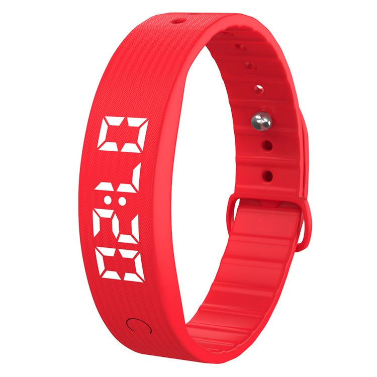 W5SV Smart Bracelet with Vibrating Alarm, Sleep Monitoring Digital Display Electric Watch - TechGearPal
