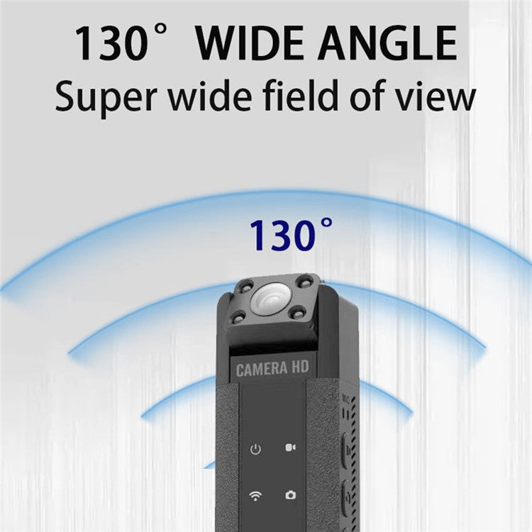 L16 HD Action Camera Night Vision Law Enforcement Sound Recording Video Recorder, No Memory Card - TechGearPal