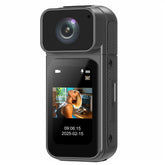 S80 Thumb Camera 2.7K Ultra HD 180 Degree Rotatable Lens 1.47 Inch IPS Screen WiFi Action Camera with 32G Memory Card - TechGearPal