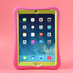 Étui antichoc PEPKOO Cool EVA avec béquille rotative à 360 degrés pour iPad 9,7 pouces (2018) / (2017)