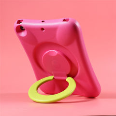 Étui antichoc PEPKOO Cool EVA avec béquille rotative à 360 degrés pour iPad 9,7 pouces (2018) / (2017)