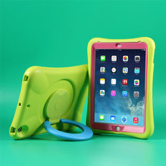Étui antichoc PEPKOO Cool EVA avec béquille rotative à 360 degrés pour iPad 9,7 pouces (2018) / (2017)