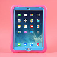 Étui antichoc PEPKOO Cool EVA avec béquille rotative à 360 degrés pour iPad 9,7 pouces (2018) / (2017)