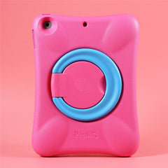 Étui antichoc PEPKOO Cool EVA avec béquille rotative à 360 degrés pour iPad 9,7 pouces (2018) / (2017)