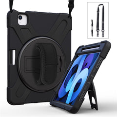 For iPad Air 11 (2025) / (2024) / Air (2020) / Air (2022) / Pro 11 (2022) / (2021) / (2020) / (2018) Kickstand Case with Strap