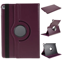 Leather Case for iPad 10.2 (2021) / (2020) / (2019) / Air 10.5 inch (2019) / Pro 10.5 inch (2017) Litchi Texture Rotating Stand Cover