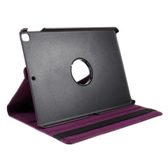 Leather Case for iPad 10.2 (2021) / (2020) / (2019) / Air 10.5 inch (2019) / Pro 10.5 inch (2017) Litchi Texture Rotating Stand Cover
