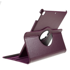 Leather Case for iPad 10.2 (2021) / (2020) / (2019) / Air 10.5 inch (2019) / Pro 10.5 inch (2017) Litchi Texture Rotating Stand Cover
