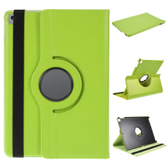 Leather Case for iPad 10.2 (2021) / (2020) / (2019) / Air 10.5 inch (2019) / Pro 10.5 inch (2017) Litchi Texture Rotating Stand Cover
