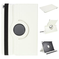 Leather Case for iPad 10.2 (2021) / (2020) / (2019) / Air 10.5 inch (2019) / Pro 10.5 inch (2017) Litchi Texture Rotating Stand Cover