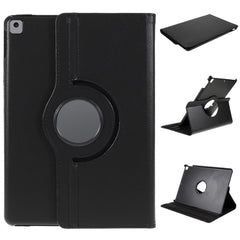 Leather Case for iPad 10.2 (2021) / (2020) / (2019) / Air 10.5 inch (2019) / Pro 10.5 inch (2017) Litchi Texture Rotating Stand Cover