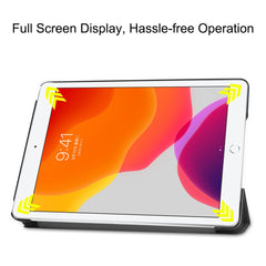 ENKAY HAT PRINCE Smart Leather Cover Shell with Tri-fold Stand Casing for iPad 10.2 (2021)/(2020)/(2019)