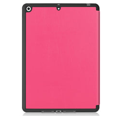 ENKAY HAT PRINCE Tri-fold Stand PU Leather Tablet Cover with Pen Holder for Apple iPad 10.2 (2021)/(2020)/(2019)