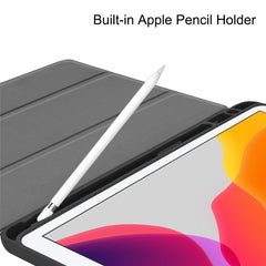 ENKAY HAT PRINCE Tri-fold Stand PU Leather Tablet Cover with Pen Holder for Apple iPad 10.2 (2021)/(2020)/(2019)