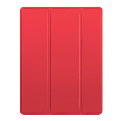 Dreifach faltbare Smart Wake/Sleep Lederhülle [mit Apple Pencil Aufbewahrungsrille] für iPad 10.2 (2021)/(2020)/(2019)/ Air 10,5 Zoll (2019) / Pro 10,5 Zoll (2017) 