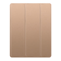 Dreifach faltbare Smart Wake/Sleep Lederhülle [mit Apple Pencil Aufbewahrungsrille] für iPad 10.2 (2021)/(2020)/(2019)/ Air 10,5 Zoll (2019) / Pro 10,5 Zoll (2017) 