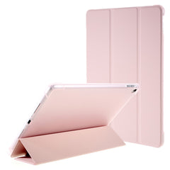 Dreifach faltbare Smart Wake/Sleep Lederhülle [mit Apple Pencil Aufbewahrungsrille] für iPad 10.2 (2021)/(2020)/(2019)/ Air 10,5 Zoll (2019) / Pro 10,5 Zoll (2017) 