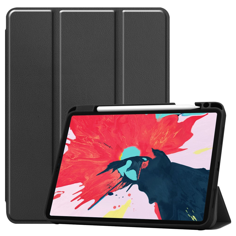 Stand Leather Tablet Case with Pen Slot for iPad Air 11 (2025) / (2024) / Air (2022) (2020) / Pro 11 (2022) (2021) (2020) (2018)