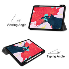 Stand Leather Tablet Case with Pen Slot for iPad Air 11 (2025) / (2024) / Air (2022) (2020) / Pro 11 (2022) (2021) (2020) (2018)