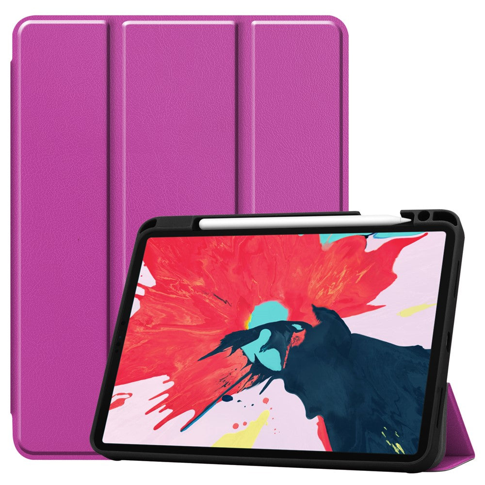 Stand Leather Tablet Case with Pen Slot for iPad Air 11 (2025) / (2024) / Air (2022) (2020) / Pro 11 (2022) (2021) (2020) (2018)