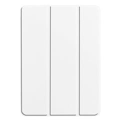 PU Leather Stable Tri-fold Stand Cover Hard Back Shell with Auto Sleep / Wake for iPad Pro 11-inch (2022) / (2021) / (2020) / (2018)