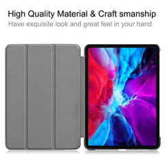 Leather Cover for iPad Air 13 (2025)/(2024)/Pro 12.9 (2022)/(2021)/(2020)/(2018) Folio Stand Auto Sleep/Wake Tablet Case