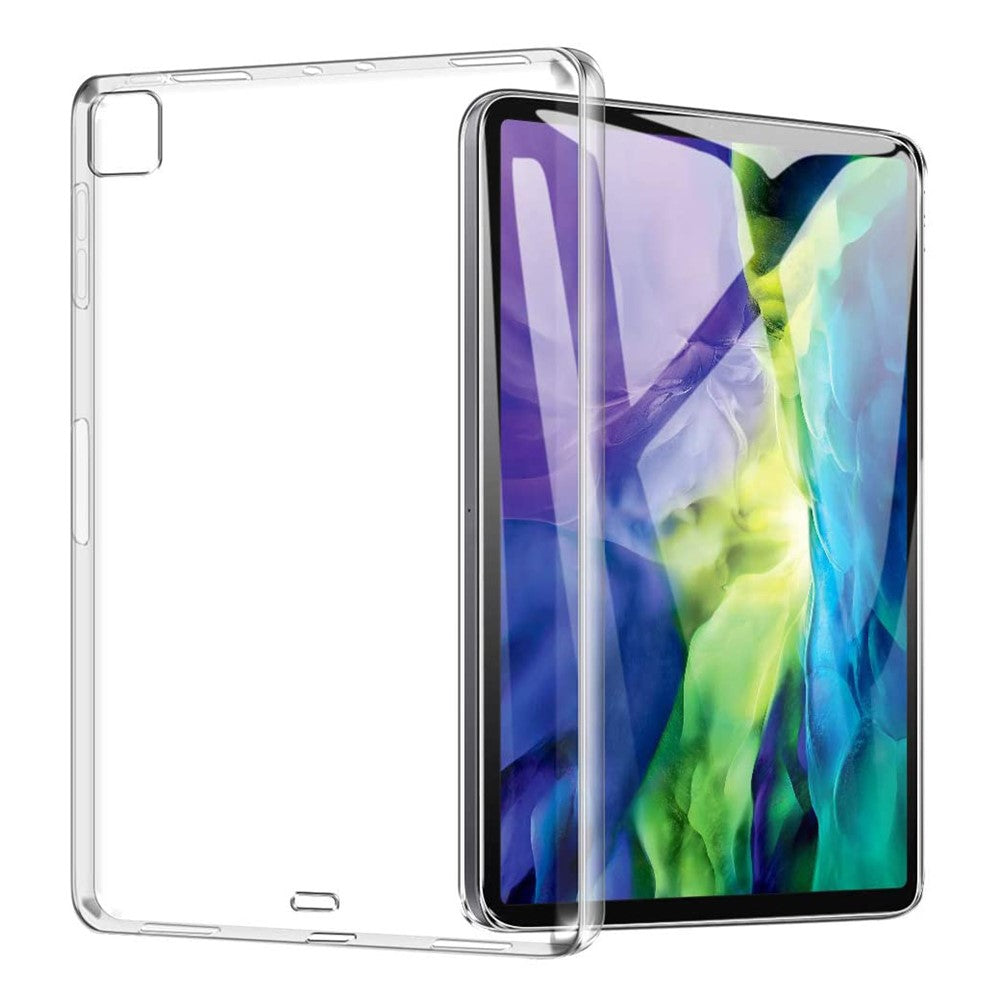 Dustproof Anti-scratch Anti-shock Clear Gel TPU Skin Cover for iPad Pro 12.9 (2022) / (2021) / (2020) / (2018)