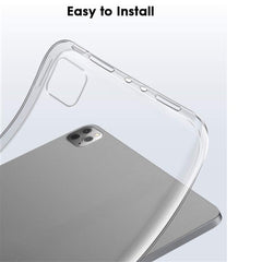 Dustproof Anti-scratch Anti-shock Clear Gel TPU Skin Cover for iPad Pro 12.9 (2022) / (2021) / (2020) / (2018)