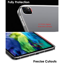 Dustproof Anti-scratch Anti-shock Clear Gel TPU Skin Cover for iPad Pro 12.9 (2022) / (2021) / (2020) / (2018)