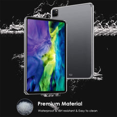 Dustproof Anti-scratch Anti-shock Clear Gel TPU Skin Cover for iPad Pro 12.9 (2022) / (2021) / (2020) / (2018)