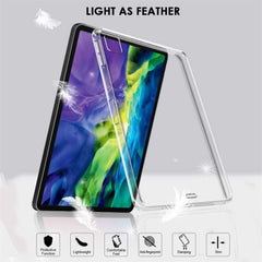 Dustproof Anti-scratch Anti-shock Clear Gel TPU Skin Cover for iPad Pro 12.9 (2022) / (2021) / (2020) / (2018)