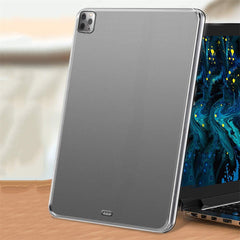 Dustproof Anti-scratch Anti-shock Clear Gel TPU Skin Cover for iPad Pro 12.9 (2022) / (2021) / (2020) / (2018)