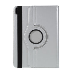Litchi Skin Leather Case Cover with 360 Rotating Stand for iPad Pro 12.9 (2022) (2021) (2020) (2018)