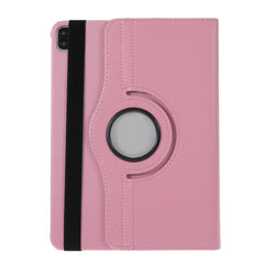 Litchi Skin Leather Case Cover with 360 Rotating Stand for iPad Pro 12.9 (2022) (2021) (2020) (2018)