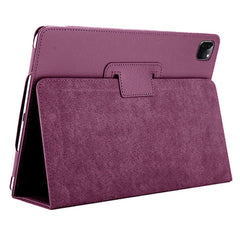 Litchi Surface Flip Stand Leather Tablet Cover for iPad Pro 12.9 (2022) (2021) (2020)