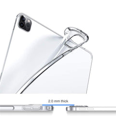 Clear Shock Absorption TPU Cell Phone Cover for iPad Pro 12.9 (2022) (2021) (2020)