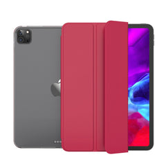 Tri-Fold Stand Smart Wake / Sleep TPU Leather Tablet Cover for iPad Air 13 (2025) / (2024) / Pro 12.9 (2022) (2021) (2020)