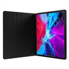 Cloth Texture PU Leather Stand Tablet Cover for iPad Pro 12.9 (2022) / (2021) / (2020) / (2018)