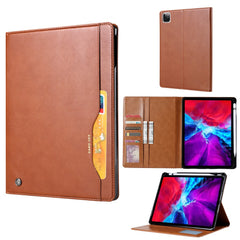 PU Leather Wallet Stand Tablet Shell with Pen Slot for iPad Air 13 (2025) / (2024) / Pro 12.9 (2022) / (2021) / (2020) / (2018)