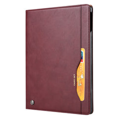 PU Leather Wallet Stand Tablet Shell with Pen Slot for iPad Air 13 (2025) / (2024) / Pro 12.9 (2022) / (2021) / (2020) / (2018)