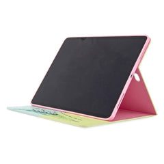 Bedruckte Leder-Brieftaschen-Ständerhülle für iPad Pro 12.9 (2022) / (2021) / (2020) 