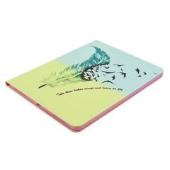 Bedruckte Leder-Brieftaschen-Ständerhülle für iPad Pro 12.9 (2022) / (2021) / (2020) 