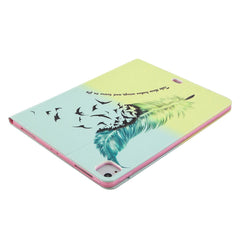 Bedruckte Leder-Brieftaschen-Ständerhülle für iPad Pro 12.9 (2022) / (2021) / (2020) 