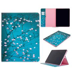 Bedruckte Leder-Brieftaschen-Ständerhülle für iPad Pro 12.9 (2022) / (2021) / (2020) 