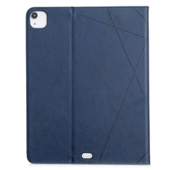 Geometrisches Muster Cooles Design Wake / Sleep Lederhülle für iPad Pro 12.9 (2022) / (2021) / (2020) / (2018) 