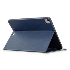 Geometrisches Muster Cooles Design Wake / Sleep Lederhülle für iPad Pro 12.9 (2022) / (2021) / (2020) / (2018) 